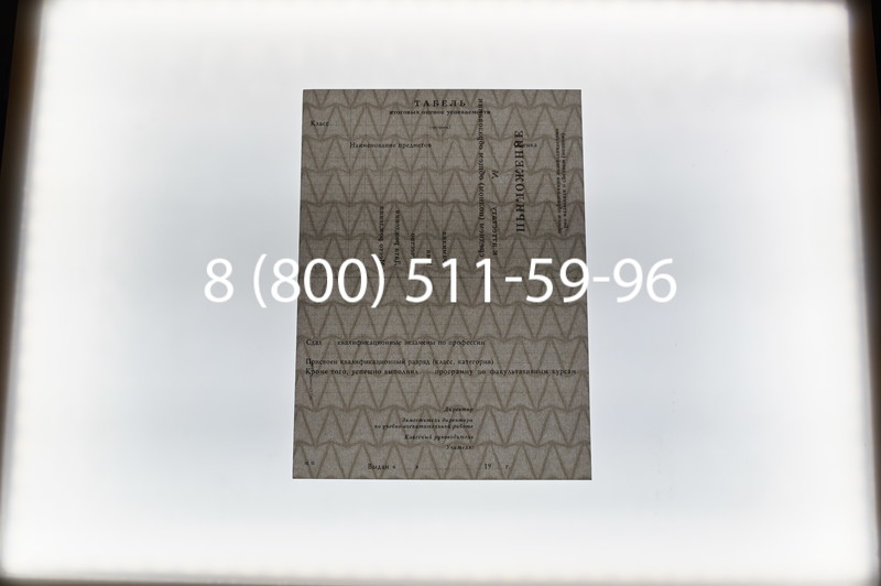 Купить Аттестат за 11 класс 1994-2006 годов в Нижнем Новгороде