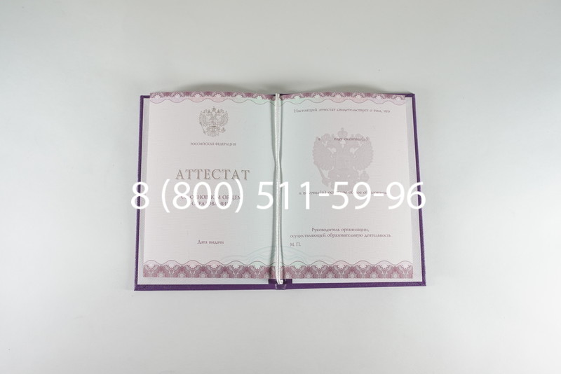Заказать Аттестат за 9 класс 2014-2026года в Нижнем Новгороде