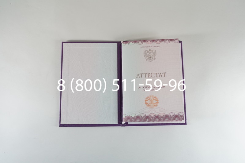 Заказать Аттестат за 9 класс 2014-2026года в Нижнем Новгороде
