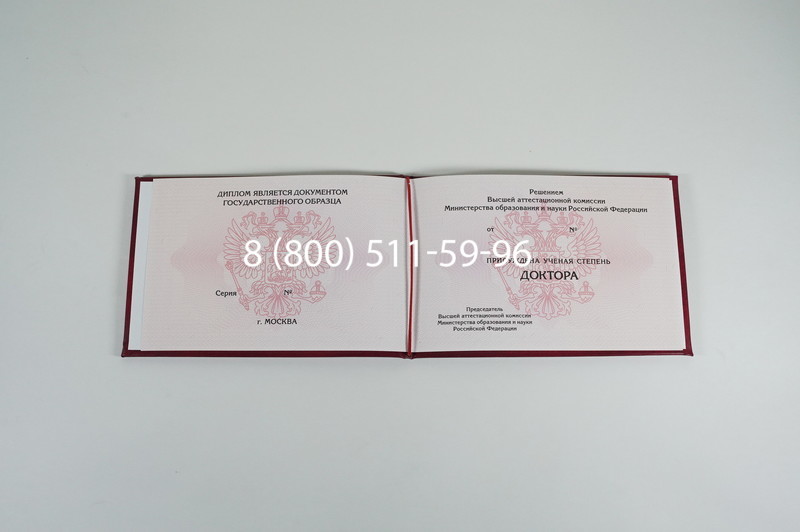 Заказать Диплом доктора наук 2007 в Нижнем Новгороде