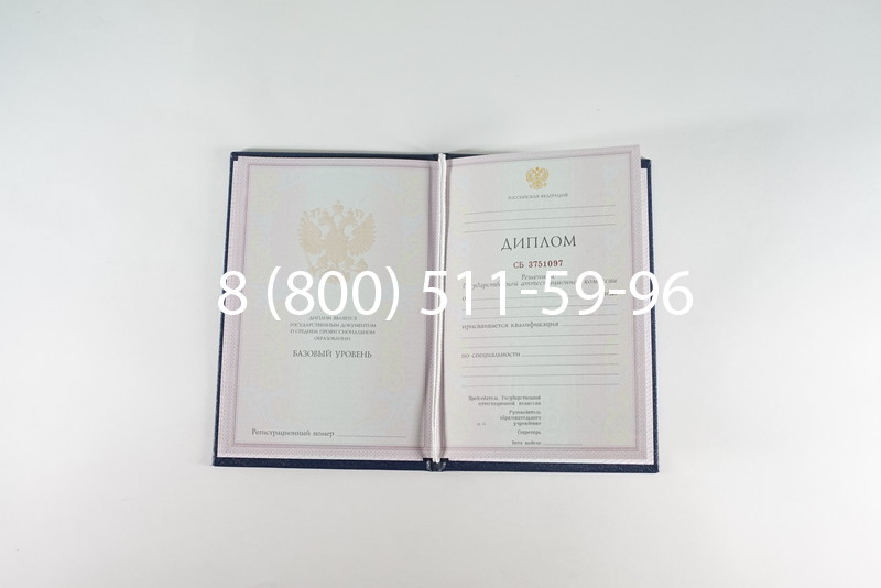 Диплом колледжа 2003-2006 годов в Нижнем Новгороде
