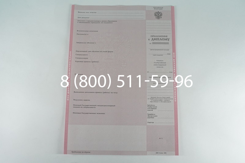 Диплом колледжа 2003-2006 годов в Нижнем Новгороде