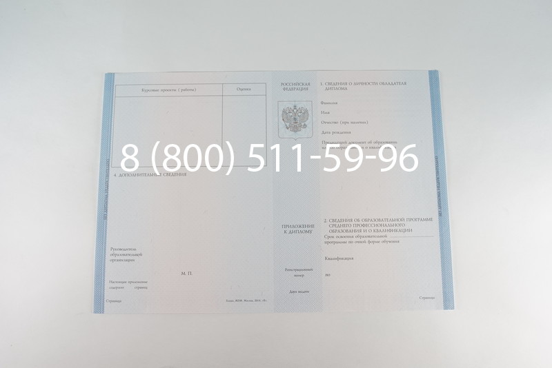 Диплом колледжа 2014-2026 года  в Нижнем Новгороде