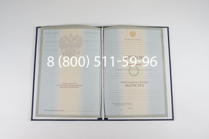 Диплом магистра 2003-2009 годов в Нижнем Новгороде