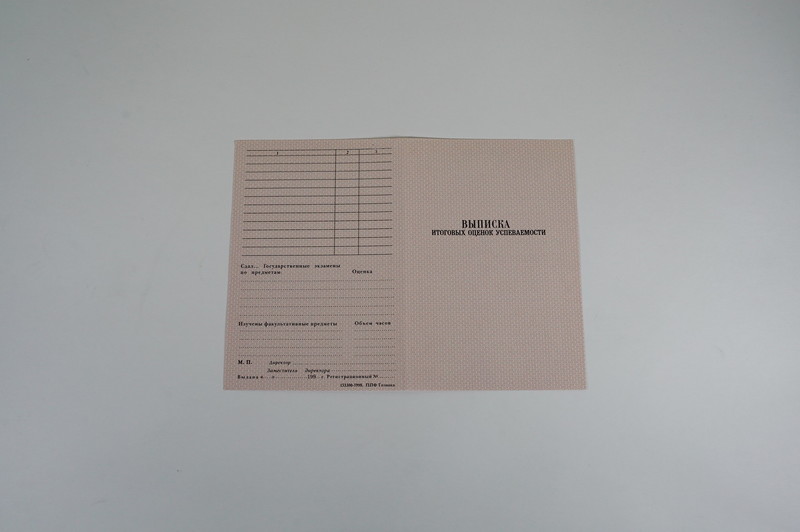 Диплом о начальном образовании 1995-2006 годов в Нижнем Новгороде