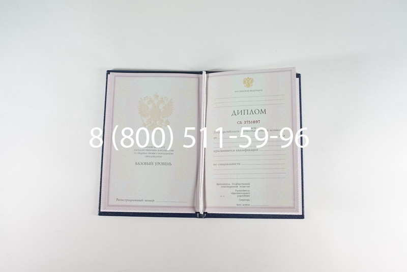 Диплом о среднем образовании 2003-2006 годов в Нижнем Новгороде