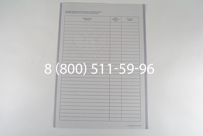 Диплом о среднем образовании 2007-2010 годов в Нижнем Новгороде