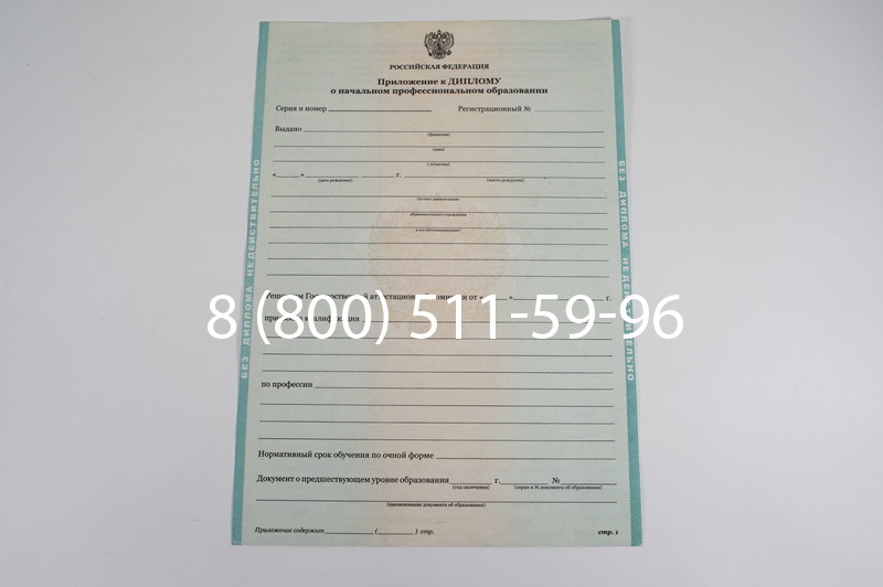 Диплом ПТУ 2014-2026 года в Нижнем Новгороде