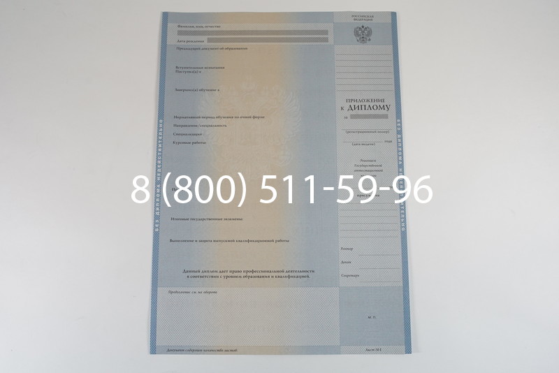 Диплом специалиста 2003-2009 годов в Нижнем Новгороде