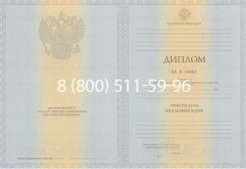 Купить Диплом специалиста 2012-2013 годов в Нижнем Новгороде
