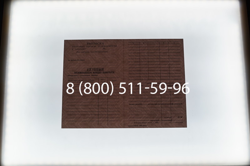 Заказать Диплом училища 1995-2006 годов в Нижнем Новгороде