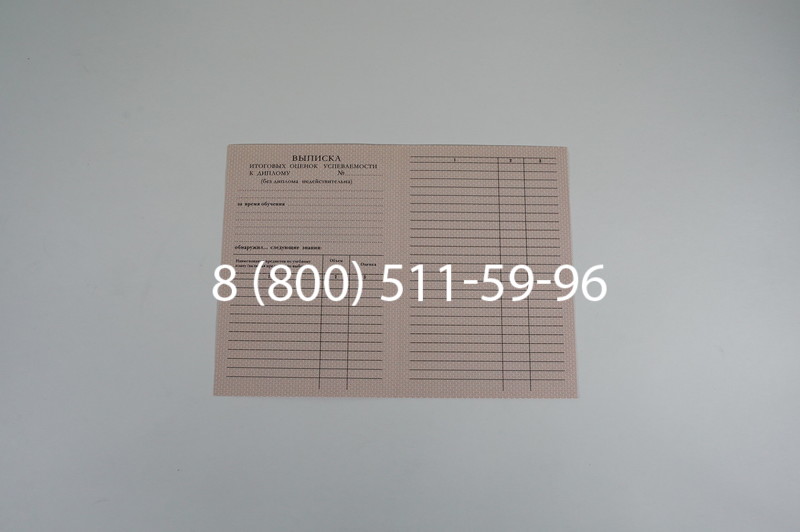 Заказать Диплом училища 1995-2006 годов в Нижнем Новгороде